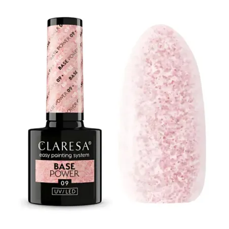 Base ibrida con primer POWER 09 Claresa 5 ml, unghie CLARESA, BASI & TOP unghie.