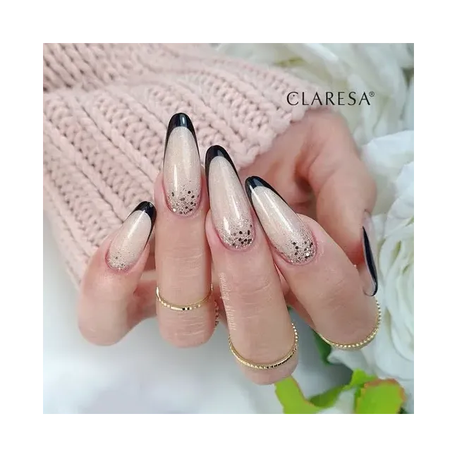 Gel costruttore Soft & Easy SHIMMERY CHAMPAGNE Claresa 45 gr, unghie CLARESA, GEL COSTRUTTORI unghie.