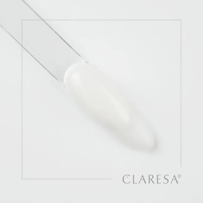 Gel costruttore Soft & Easy MILKY WHITE Claresa 45 gr, unghie CLARESA, GEL COSTRUTTORI unghie.