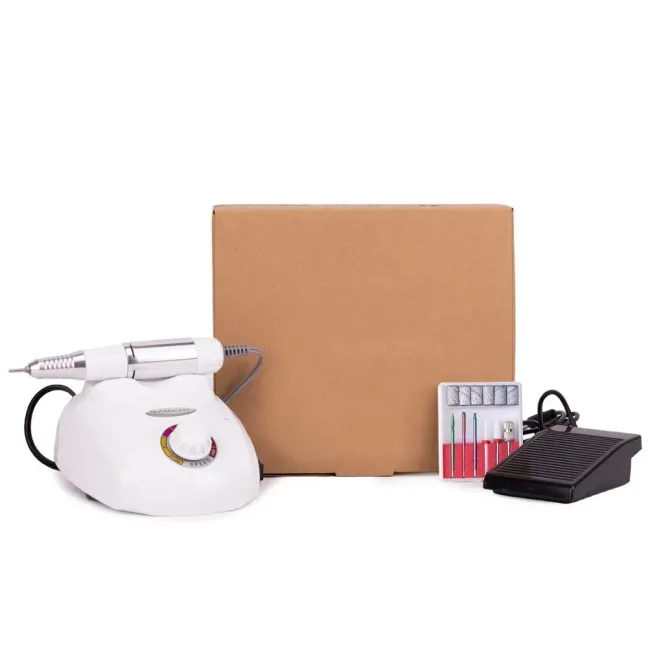 Fresa unghie DM208 65W Mollylac 35.000 giri con accessori, unghie Allepaznokcie, FRESE MICROMOTORI unghie.