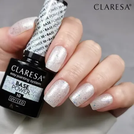 Base ibrida con primer POWER 10 Claresa 5 ml, unghie CLARESA, BASI & TOP unghie.