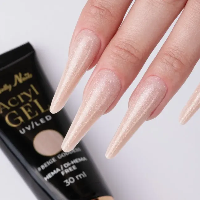Polygel Acrygel cover BEIGE GODDESS Mollynails Hemafree 30 ml