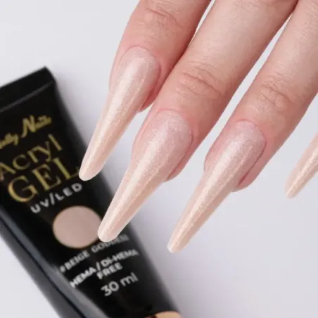 Polygel Acrygel cover BEIGE GODDESS Mollynails Hemafree 30 ml