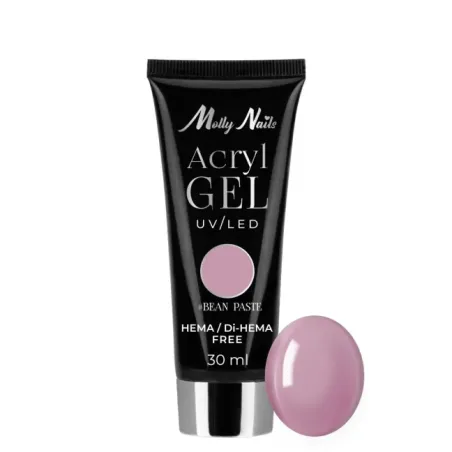 Polygel Acrygel BEAN PASTE Mollynails Hemafree 30 ml