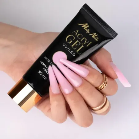 PINK LEMONADE 30gr Polygel Acrygel in tubo Mollynails Hemafree 30 ml