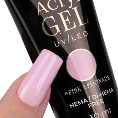PINK LEMONADE 30gr Polygel Acrygel in tubo Mollynails Hemafree 30 ml