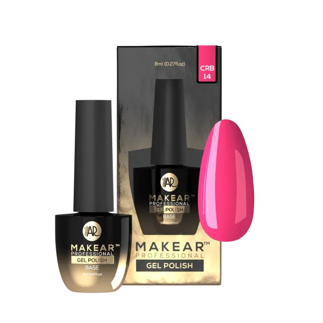 Base ibrida Juicy Rubber neon POP PINK Makear 8 ml