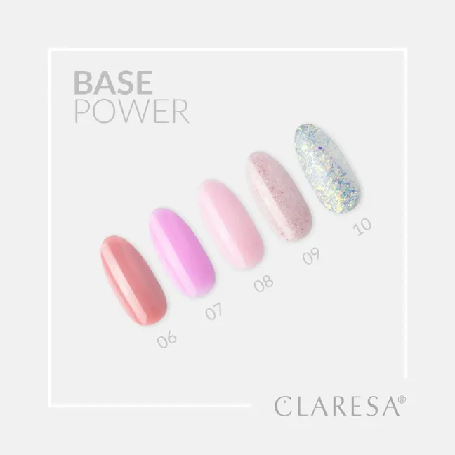 Base ibrida con primer POWER 10 Claresa 5 ml, unghie CLARESA, BASI & TOP unghie.