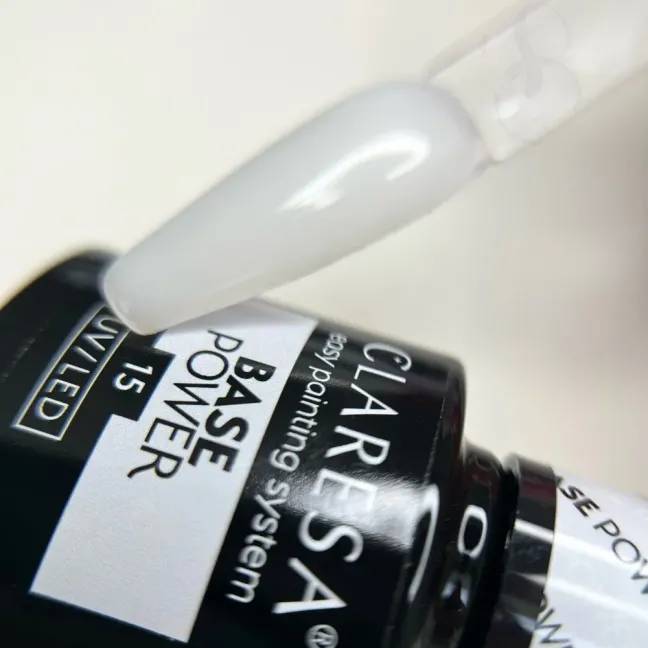 BASE POWER 15 Base ibrida con primer bianco latte Claresa 5 ml