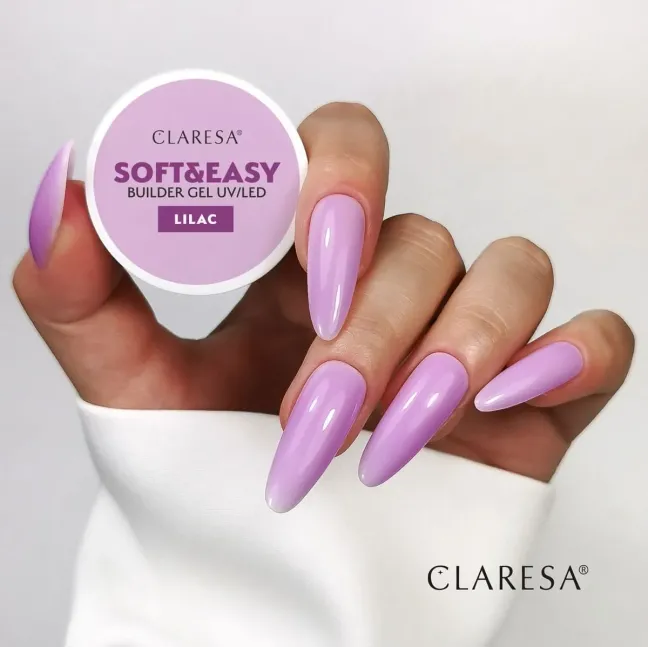 Soft & Easy LILAC Builder Gel costruttore lilla Claresa 45 gr