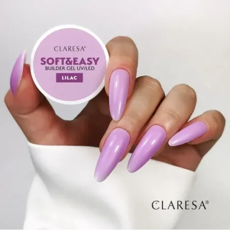 Soft & Easy LILAC Builder Gel costruttore lilla Claresa 45 gr