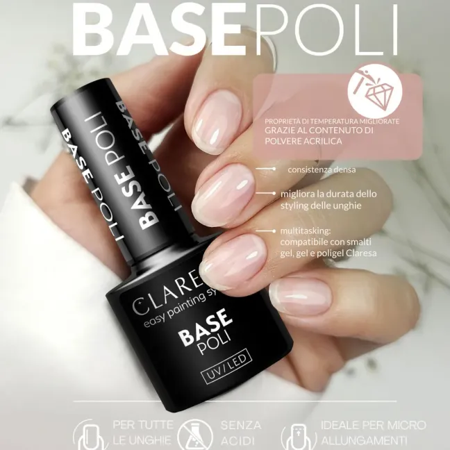 POLIBASE 5gr Base ibrida con acrilico Claresa