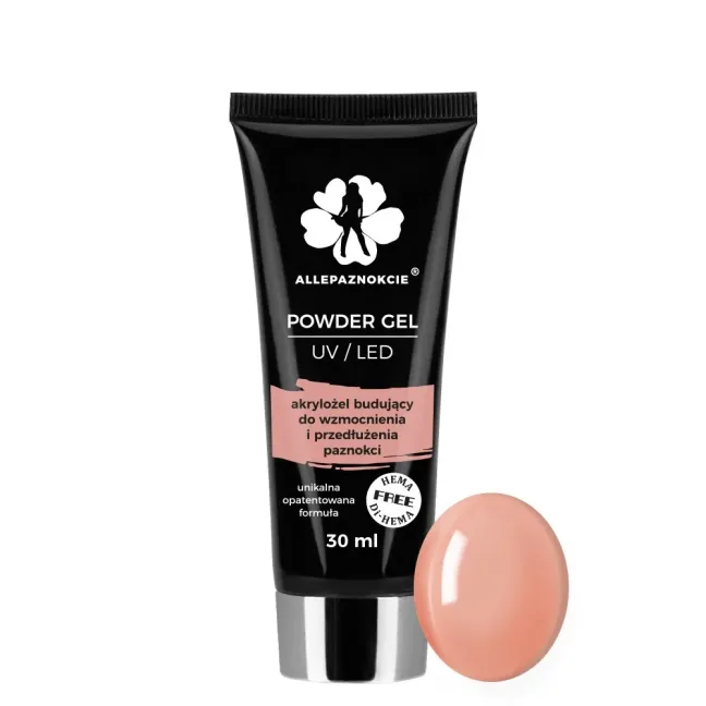 Poly Acrygel cover PUDDING Allepaznokcie 30 ml