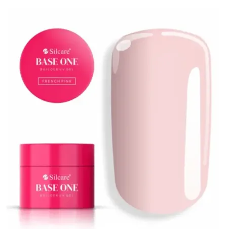 FRENCH PINK Gel costruttore rosa lattiginoso Baseone Silcare 50gr
