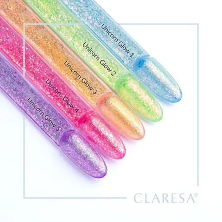 UNICORN GLOW 3 Semipermanente Polish Claresa 5 gr