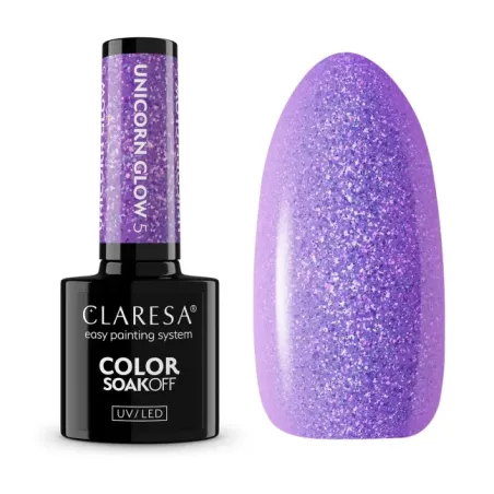 UNICORN GLOW 5 Semipermanente Polish Claresa 5 gr