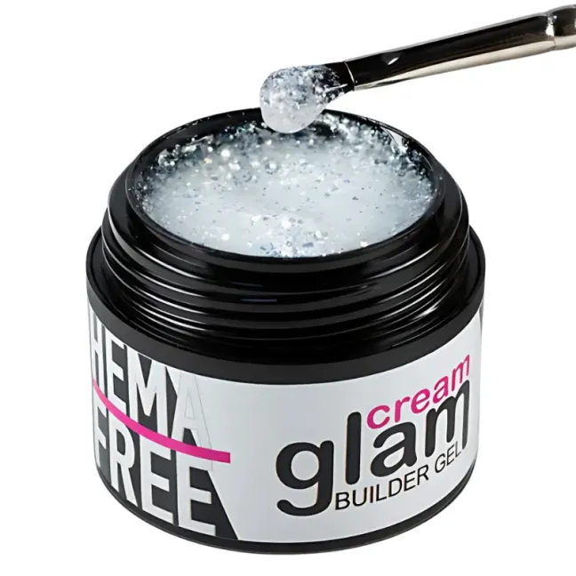 Gel costruttore Cream glam STAR BRIGHT CRYSTAL Hemafree Bsn 30ml