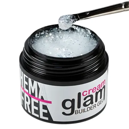 Gel costruttore Cream glam STAR BRIGHT CRYSTAL Hemafree Bsn 30ml