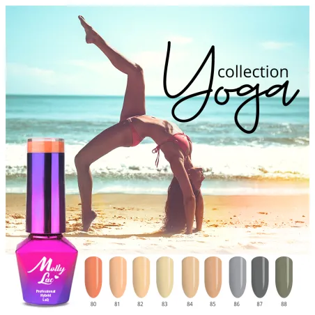 80 Mollylac Semipermanente polish YOGA Mollylac 10gr