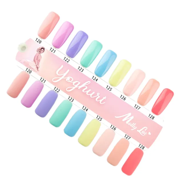128 Mollylac Semipermanente Polish pastello YOGHURT Mollylac 10 gr