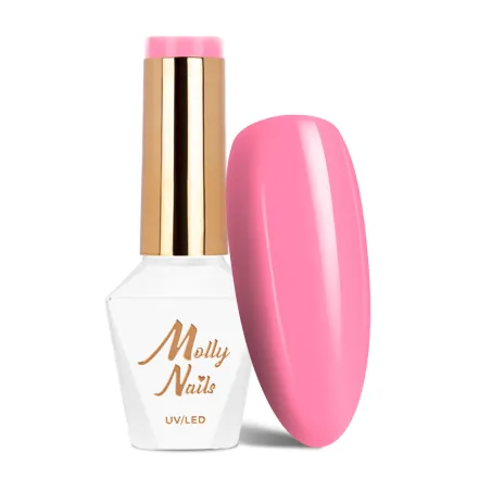 144 Mollynails Semipermanente Polish FLAMINGO Mollylac 8gr
