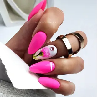 145 Mololylac Semipermanente Polish FLAMINGO Mollylac 10 gr 2