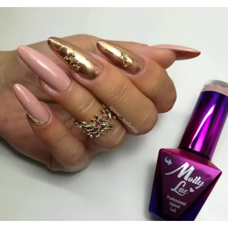 203 Mollylac Colore smalto semipermanente Polish Soakoff SENSUAL Mollylac 10 gr