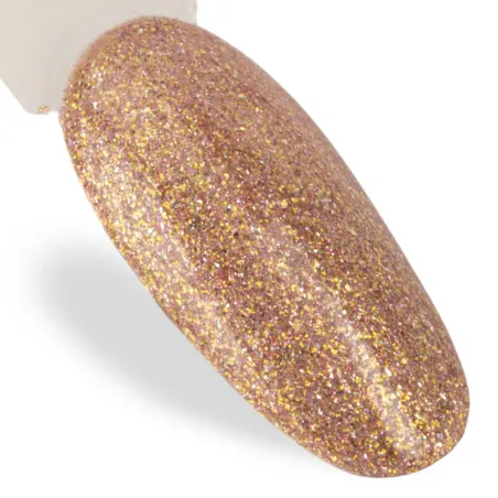 204 Mollylac Colore smalto semipermanente Polish Soakoff Glitter SENSUAL Mollylac 10 gr
