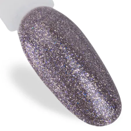 206 Mollylac Colore smalto semipermanente Polish Soakoff Glitter SENSUAL Mollylac 10 gr