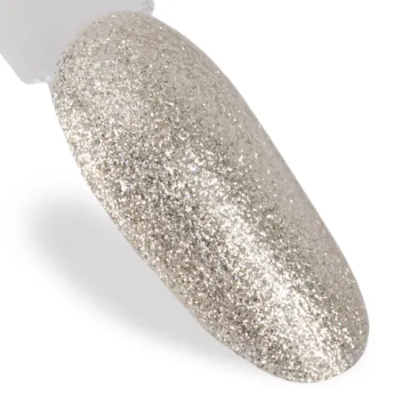 207 Mollynails Colore smalto semipermanente Polish Soakoff Glitter SENSUAL Mollylac 10 gr