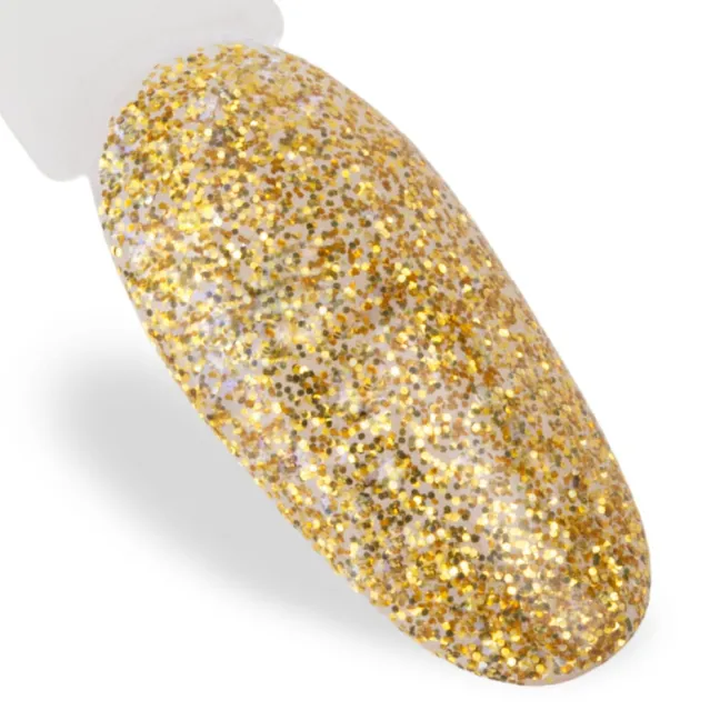 208 Mollynails Colore smalto semipermanente Polish Soakoff Glitter SENSUAL Mollylac 8gr