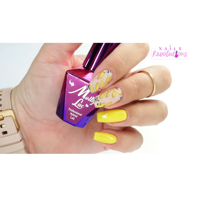 214 Mollylac Colore smalto semipermanente Polish Soakoff OBSESSION Mollylac 10 gr