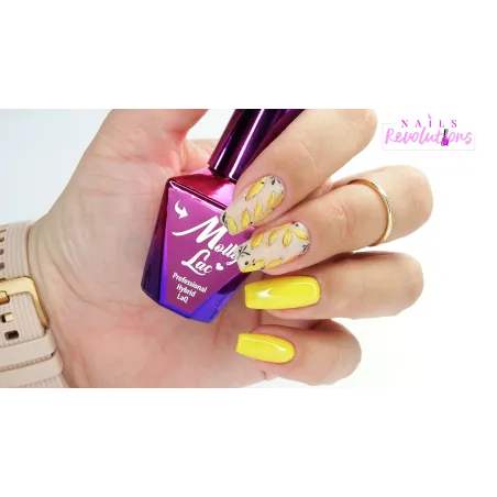 214 Mollylac Colore smalto semipermanente Polish Soakoff OBSESSION Mollylac 10 gr