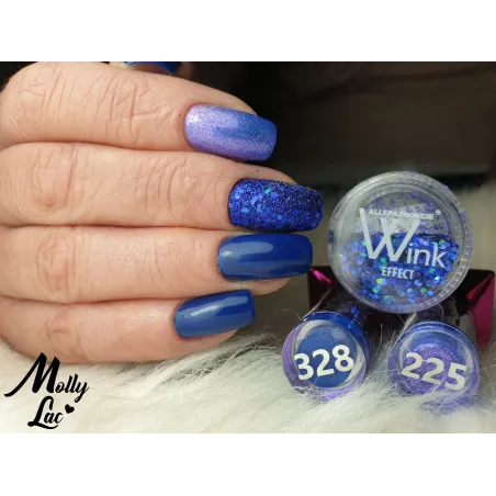 225 Mollylac Colore smalto semipermanente Polish Soakoff Perlato WINTER CRYSTALIZE Mollylac 10 gr