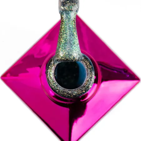 228 Mollylac Colore smalto semipermanente Polish Soakoff Glitter Perlato WINTER CRYSTALIZE Mollylac 10 gr