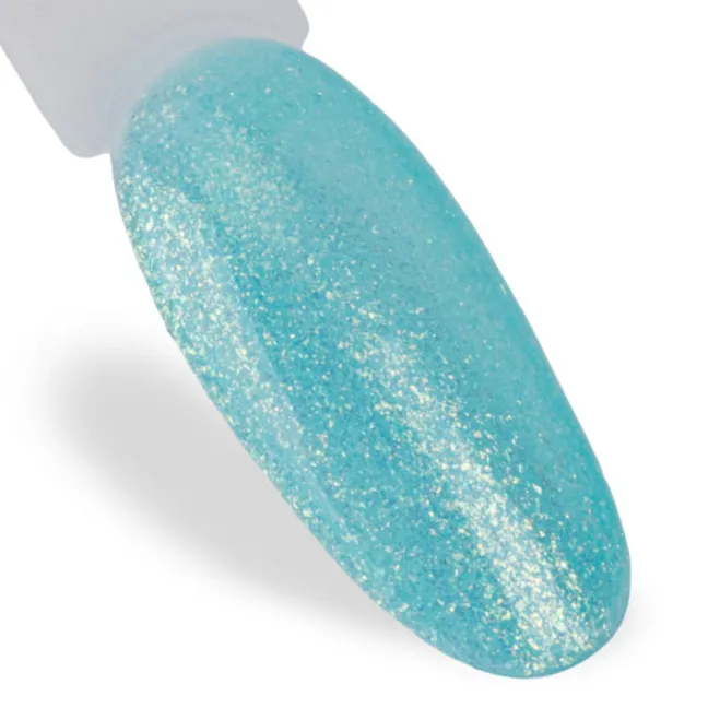 228 Mollylac Colore smalto semipermanente Polish Soakoff Glitter Perlato WINTER CRYSTALIZE Mollylac 10 gr