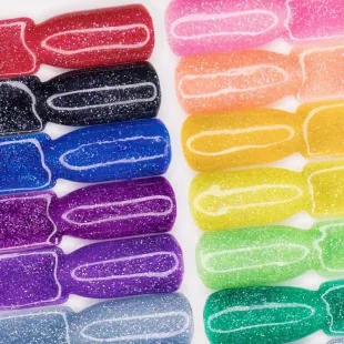 n.286 Smalto semipermanente glitter holo Soakoff STARILLY Mollylac 5ml 2