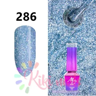 n.286 Smalto semipermanente glitter holo Soakoff STARILLY Mollylac 5ml