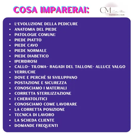 Corso PEDICURE FAST PODODISC online