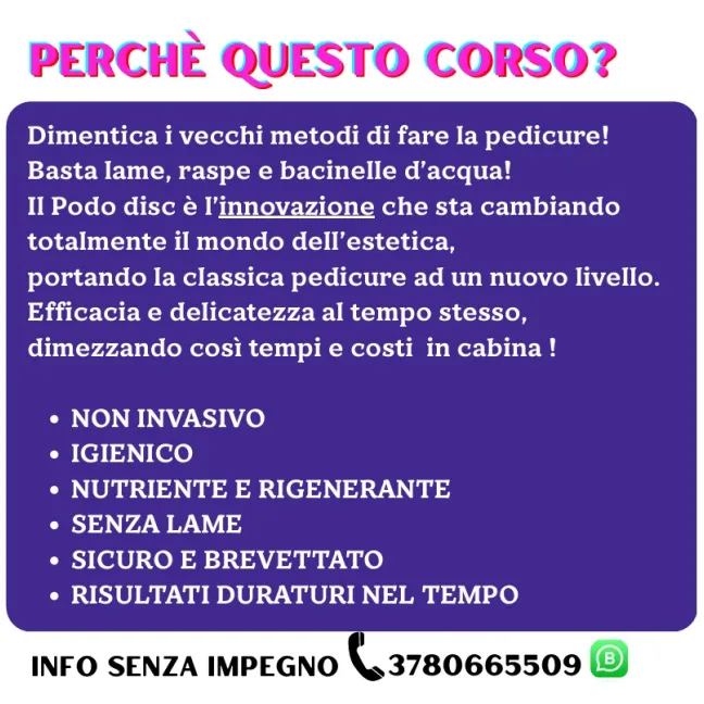 Corso PEDICURE FAST PODODISC online