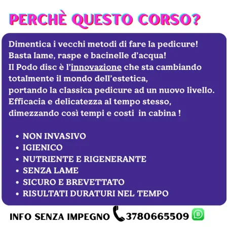 Corso PEDICURE FAST PODODISC online