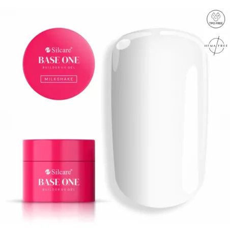 MILKSHAKE 50gr Builder Gel costruttore bianco lattiginoso Base oneSilcare 50 gr