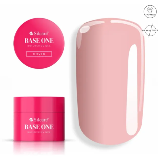 COVER COVER 50gr Builder Gel costruttore Hemafree Base one Silcare
