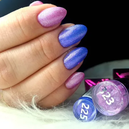 323 Mollylac Colore smalto semipermanente Soakoff Glitter NAILMATIC 10gr