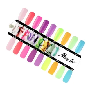 Kit 9 semipermanenti FANCY FASHION Mollylac 10 gr 2