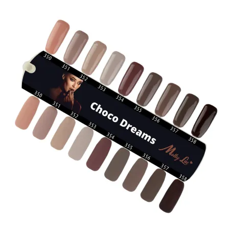 353 Mollylac Colore smalto semipermanente Soakoff CHOCO DREAM 10gr