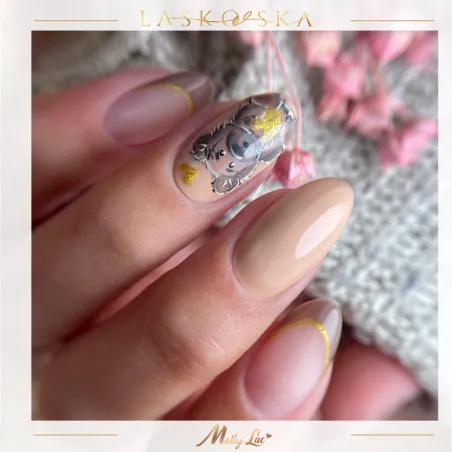 355 Mollynails  Smalto semipermanente Soakoff CHOCO DREAM  Mollylac 10gr