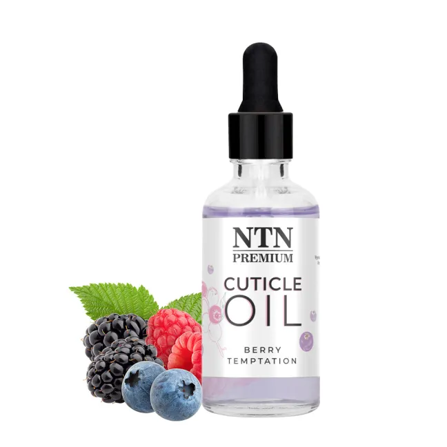 Olio cuticole BERRY TEMPTATION idratante con pipetta contagocce Frutti di bosco NTN 50 ml