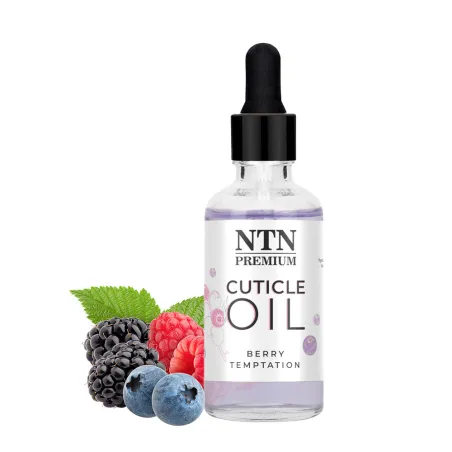 Olio cuticole BERRY TEMPTATION idratante con pipetta contagocce Frutti di bosco NTN 50 ml
