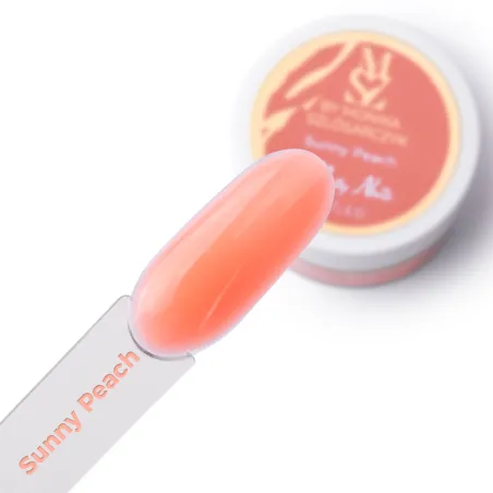 SUNNY PEACHGel costruttore arancio Hemafree Milky dream Mollynails 15 gr